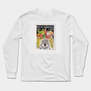 Honduras Stamp, 1981 Long Sleeve T-Shirt